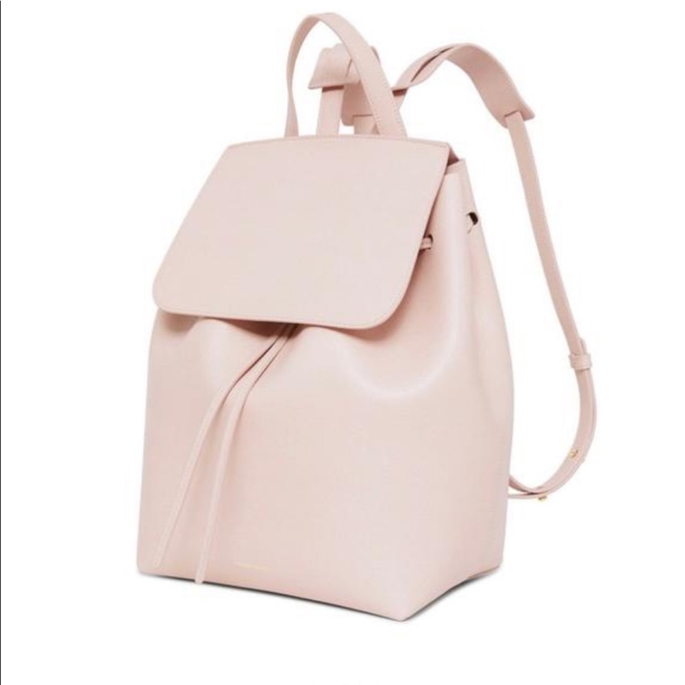 Mansur Gavriel | Rosa saffiano leather backpack